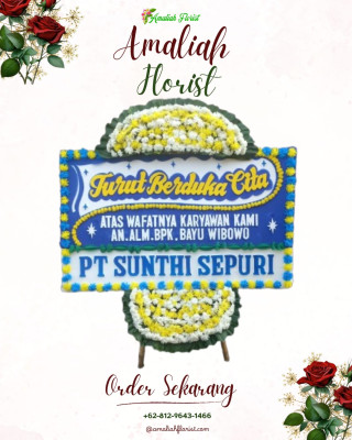 Papan Bunga Duka di Sindangpalay