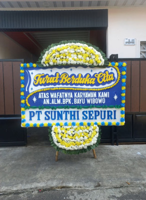 Papan Bunga Duka di Sindangpalay
